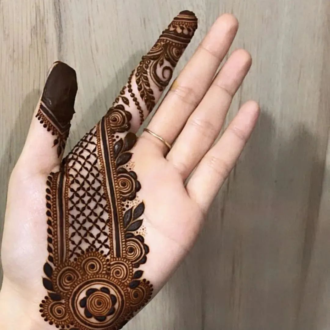 Simple and Easy Mehndi Designs for Back Hand and Front Hand - Delhi Magazine-tiepthilienket.edu.vn