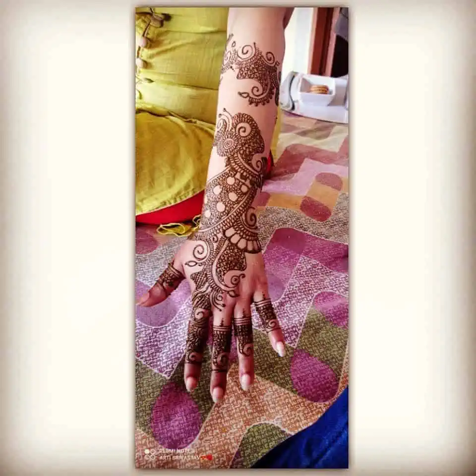 150+ Latest Foot Mehndi Designs for 2022, Simple Easy Foot Mehndi Design-sonthuy.vn