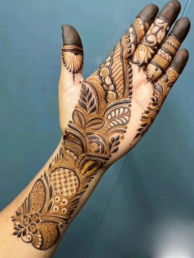 Easy Arabic Mehndi Designs